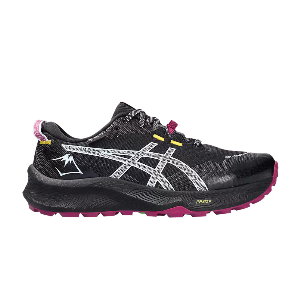 Asics Women's Gel Trabuco 12 GORE-TEX Black Light Blue Blackberry