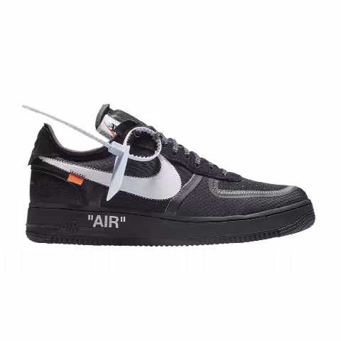 Off-White x Nike Air Force 1 Low 'Black' Sample