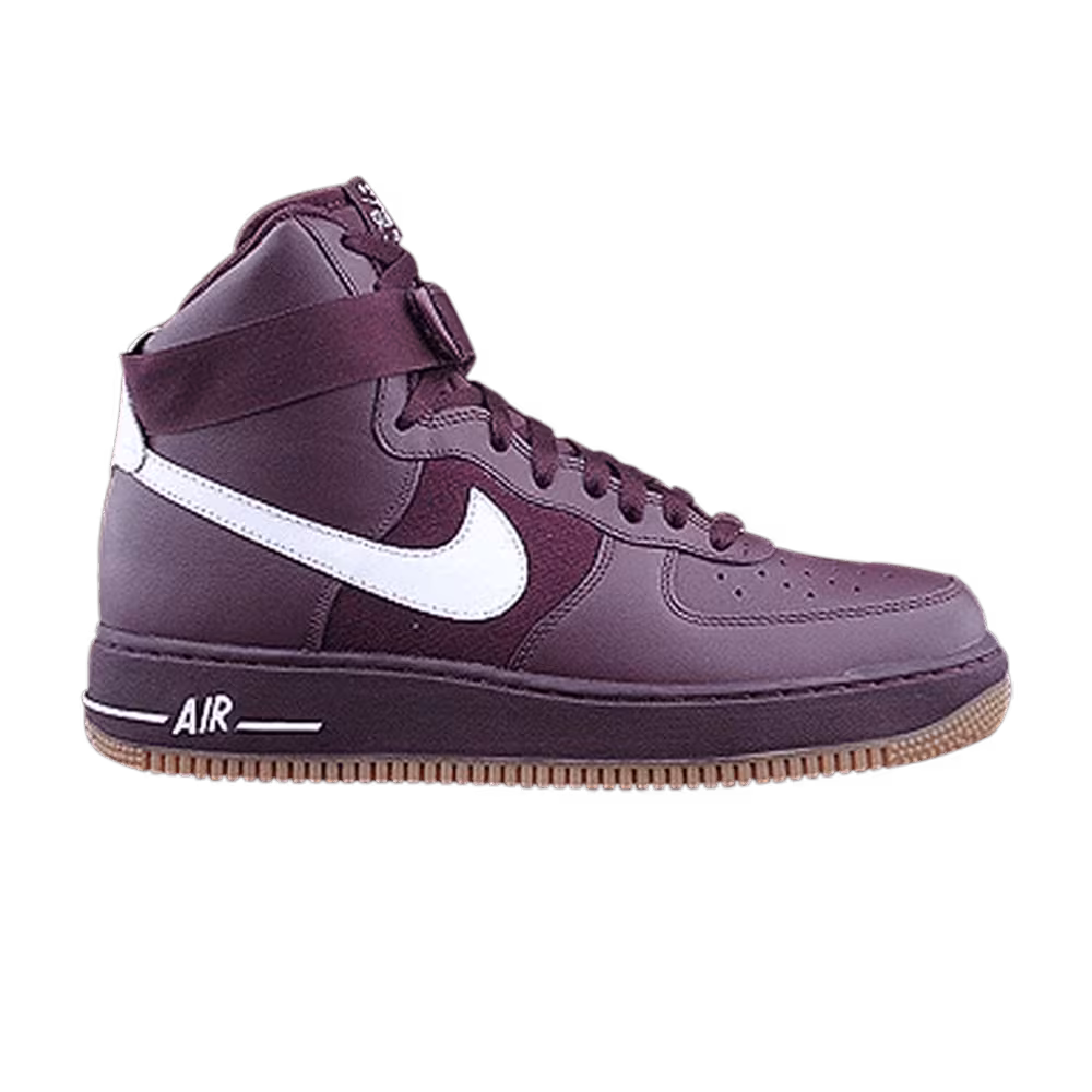 Nike Air Force 1 High Deep Burgundy Gum