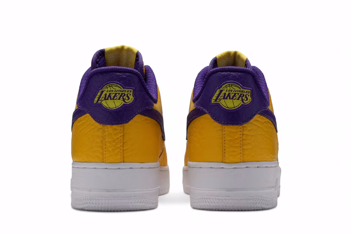 NBA x Nike Air Force 1 Low Premium iD Lakers, view 7