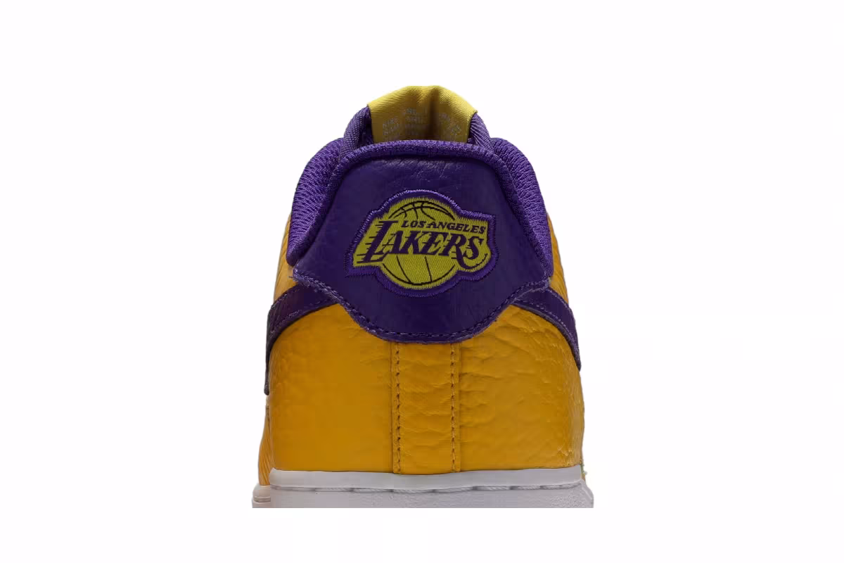 NBA x Nike Air Force 1 Low Premium iD Lakers, view 8