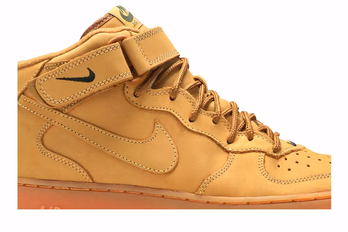 Nike Air Force 1 Mid Flax, view 3
