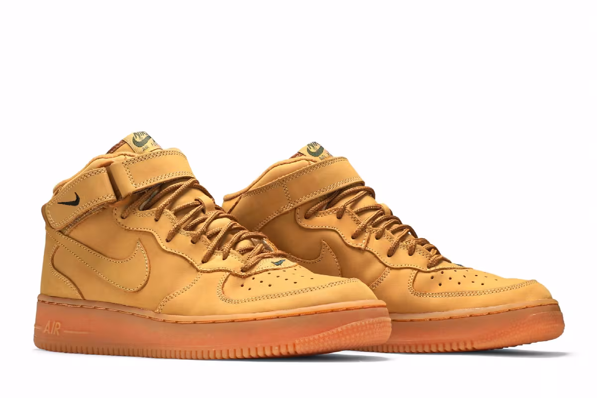 Nike Air Force 1 Mid Flax, view 9