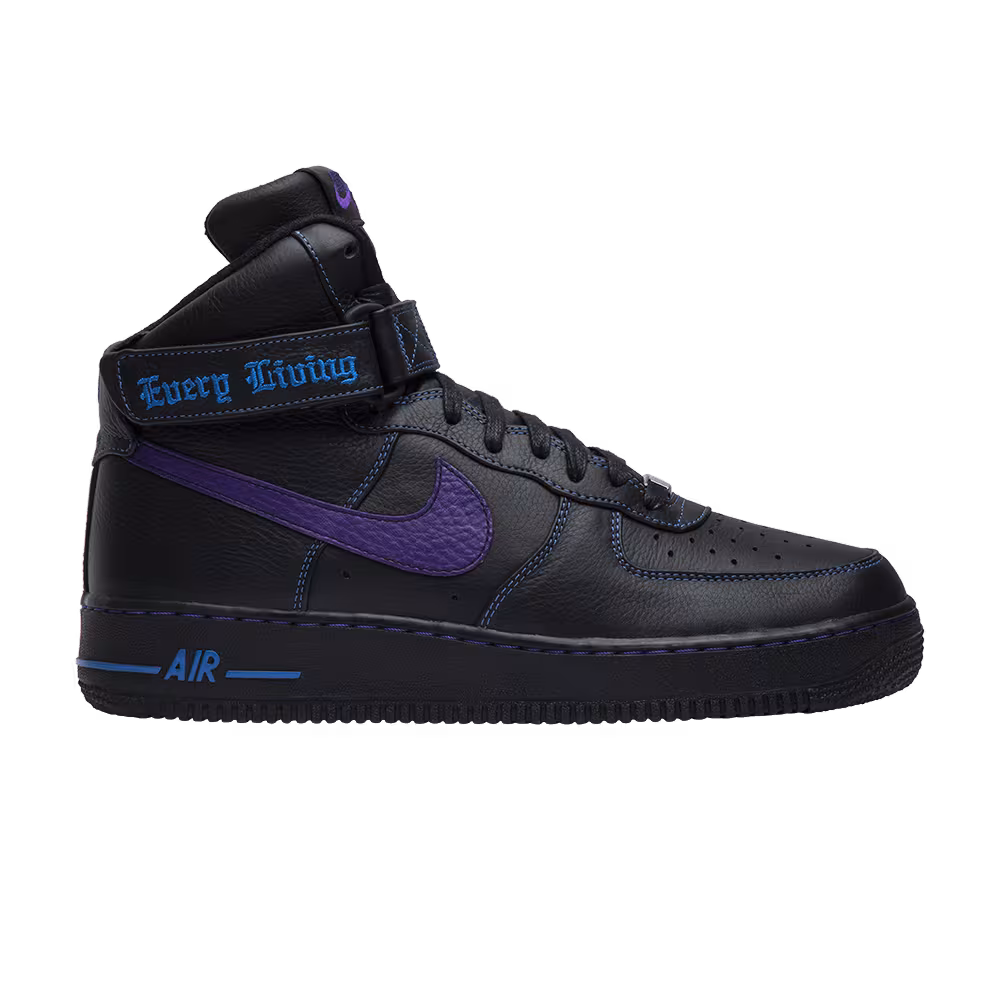 Vlone x Nike Air Force 1 High Purple Swoosh