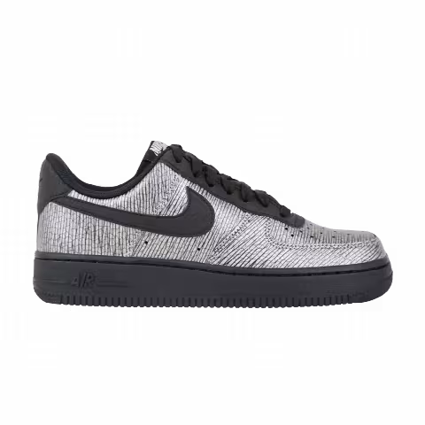 Nike Wmns Air Force 1 '07 Prm 'Metallic Silver Black'