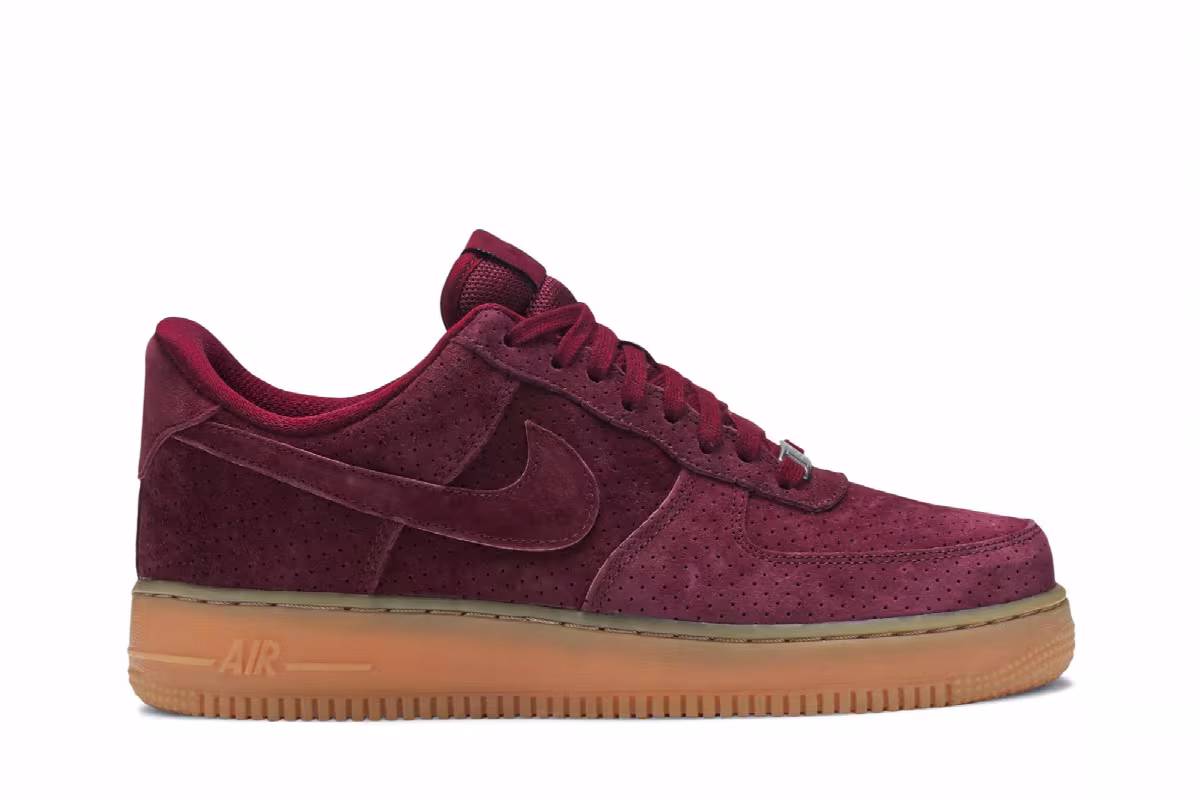 Nike Women's Air Force 1 Deep Garnet, view 2