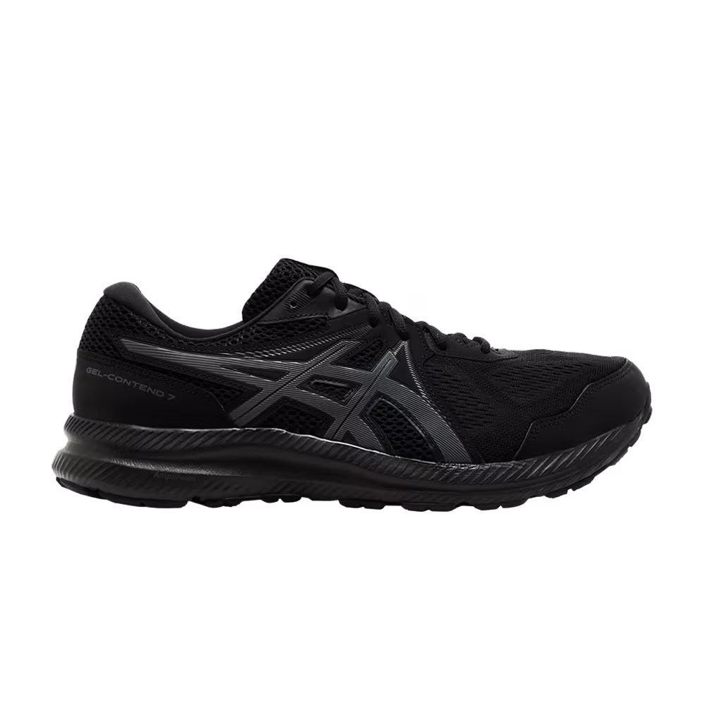 Asics Gel Contend 7 4E Wide Black Carrier Grey