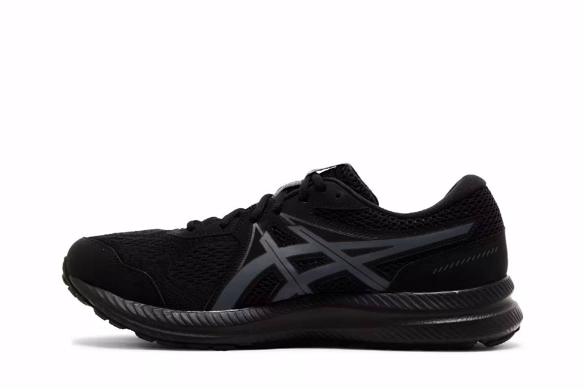 Asics Gel Contend 7 4E Wide Black Carrier Grey, view 4