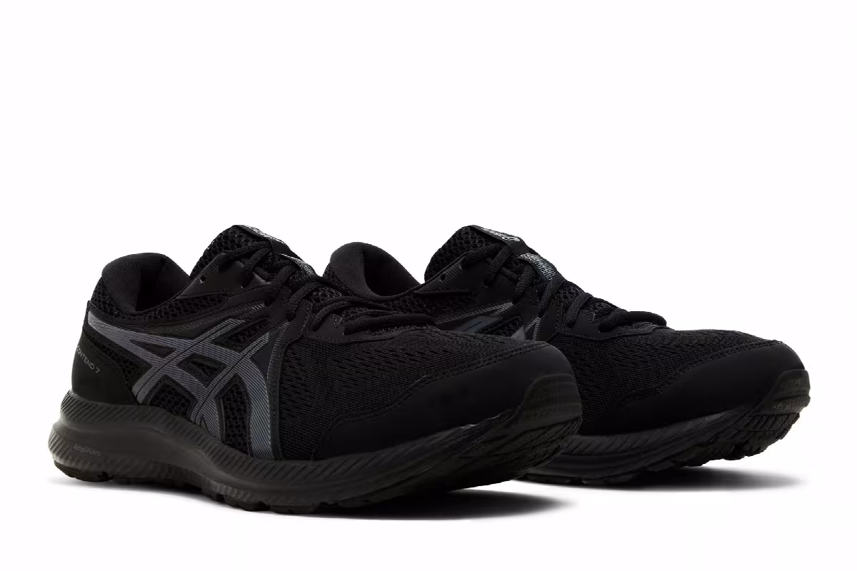 Asics Gel Contend 7 4E Wide Black Carrier Grey, view 9