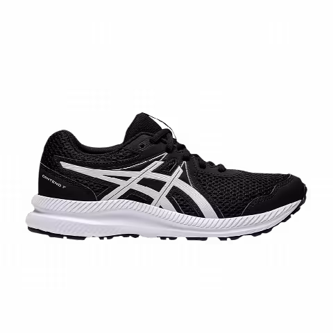 Asics Contend 7 GS 'Black White'
