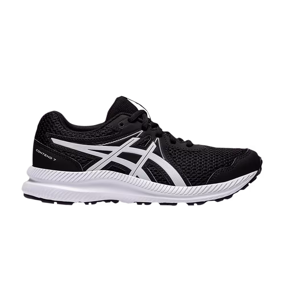 Asics Contend 7 GS Black White