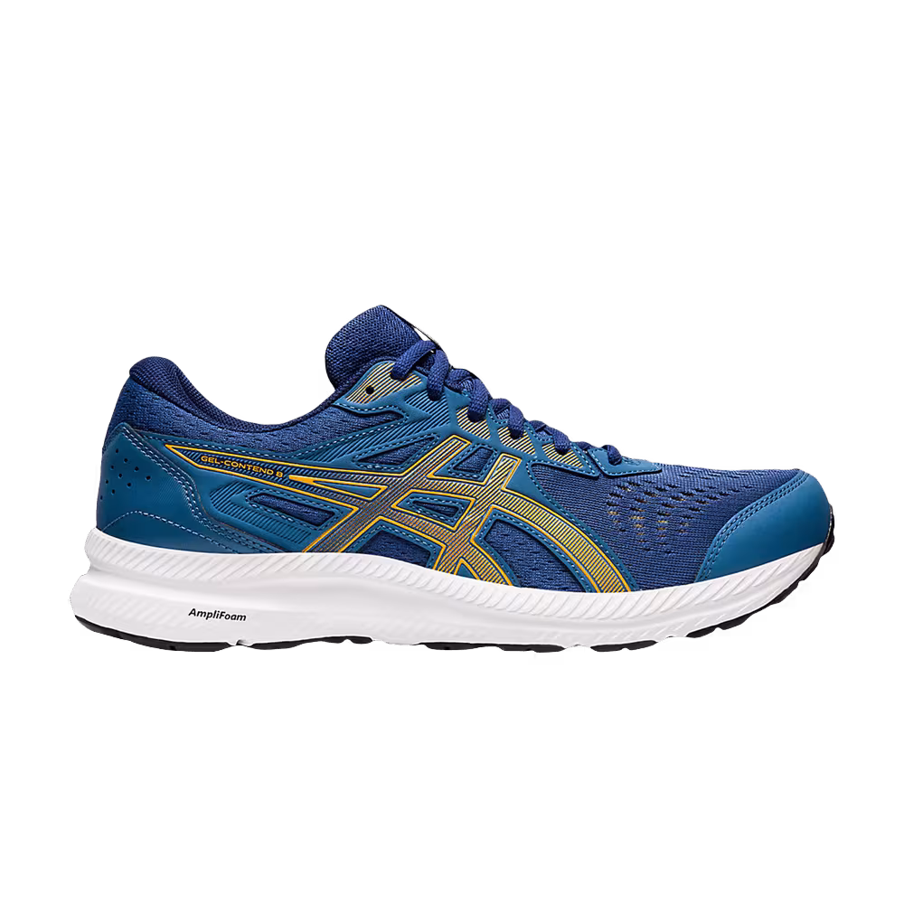 Asics Gel Contend 8 4E Wide Azure Amber