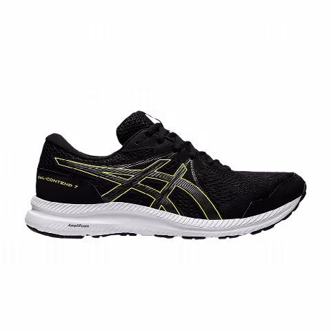Asics Gel Contend 7 4E Wide 'Black Hazard Green'
