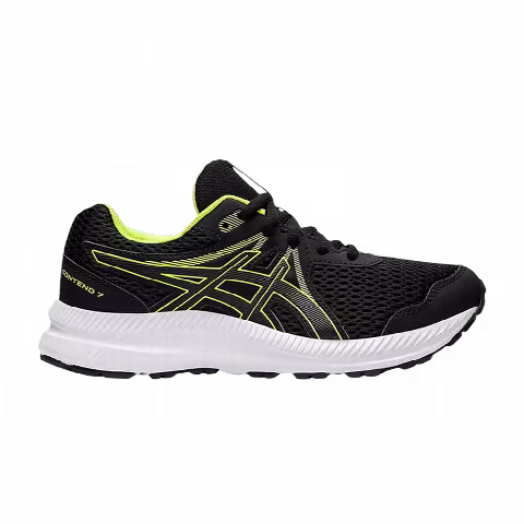 Asics Contend 7 GS 'Black Hazard Green'