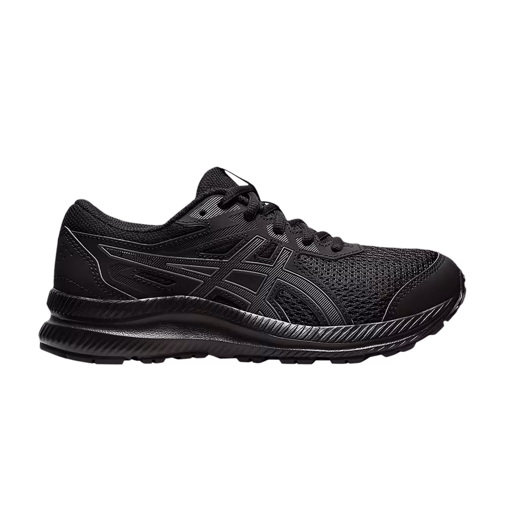 Asics Contend 8 GS Black Carrier Grey