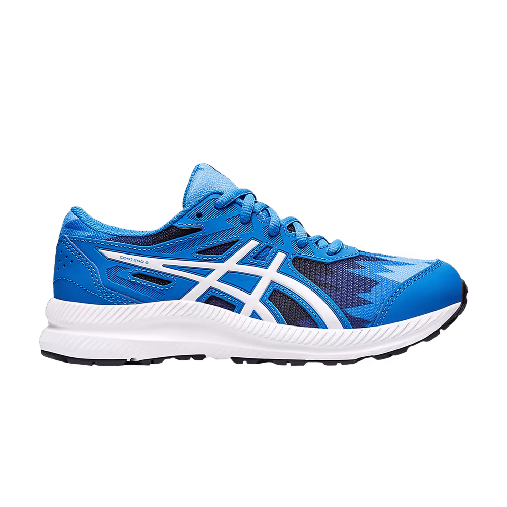 Asics Contend 8 GS Electric Blue White
