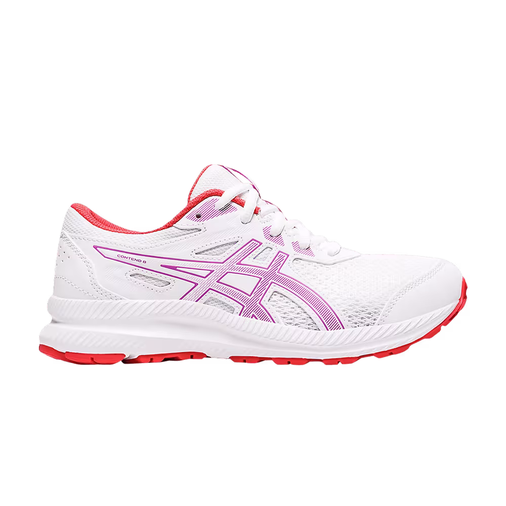 Asics Contend 8 GS White Orchid