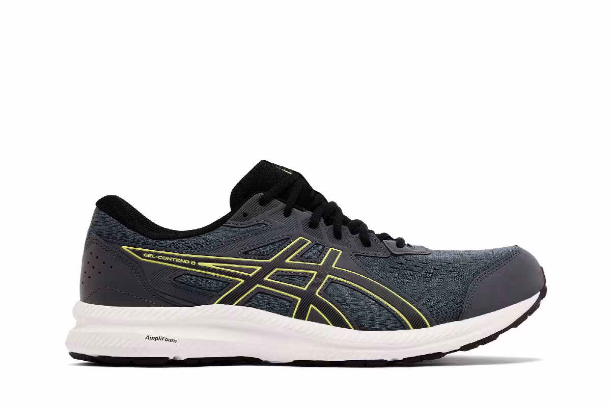 Asics Gel Contend 8 4E Wide Carrier Grey, view 2