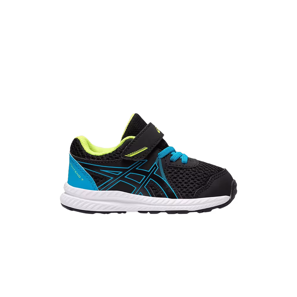 Asics Contend 7 TS Black Digital Aqua