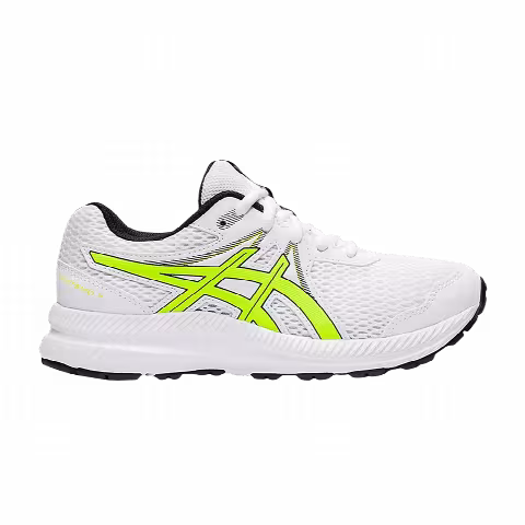 Asics Contend 7 GS 'White Hazard Green'