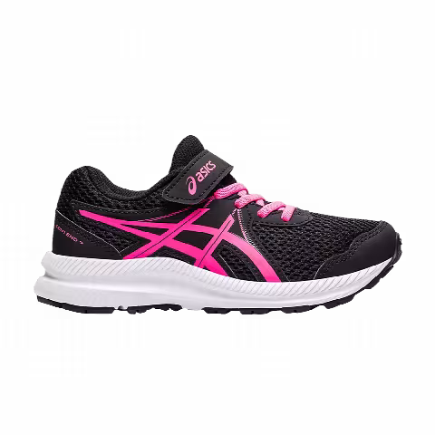Asics Contend 7 PS 'Black Hot Pink'