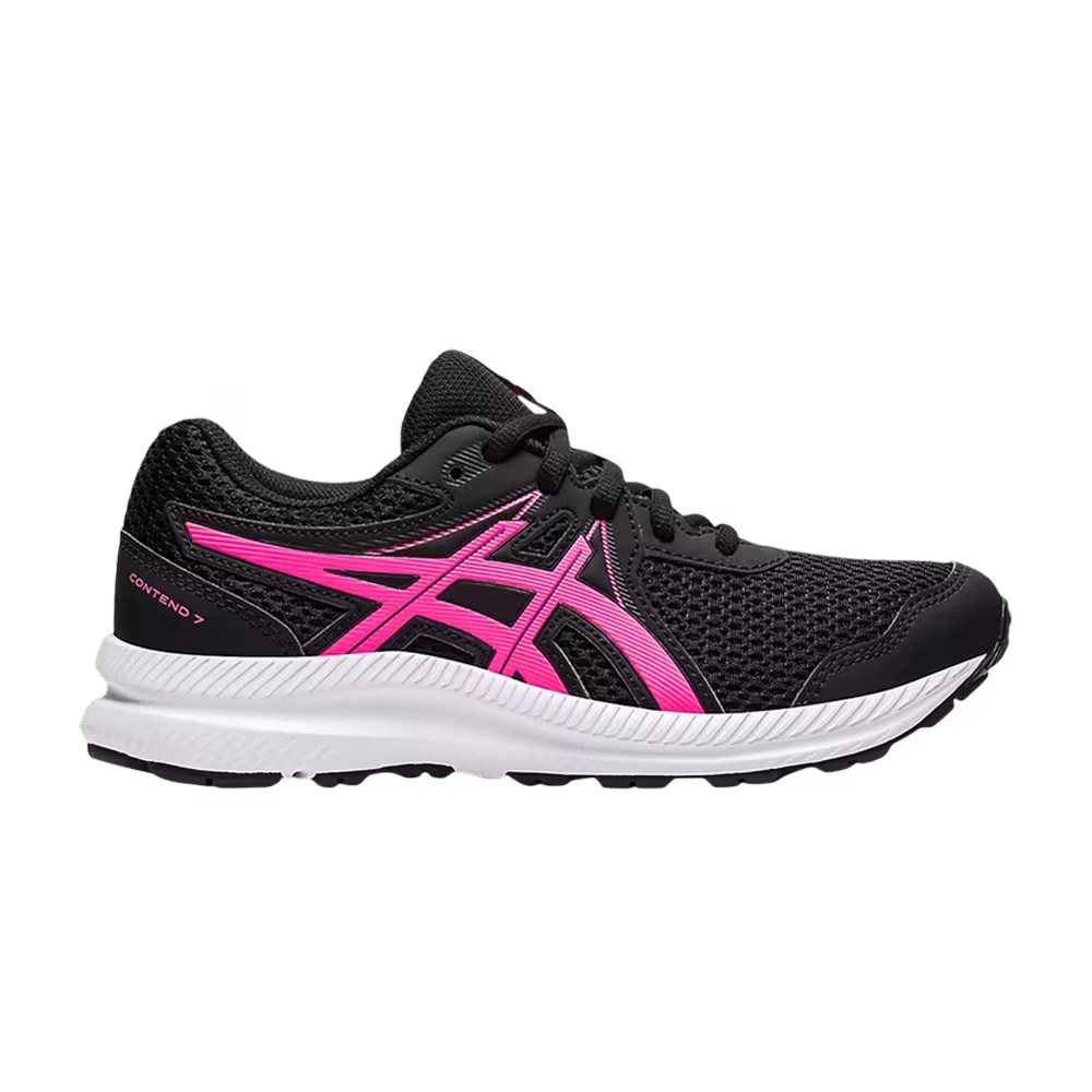 Asics Contend 7 GS Black Hot Pink