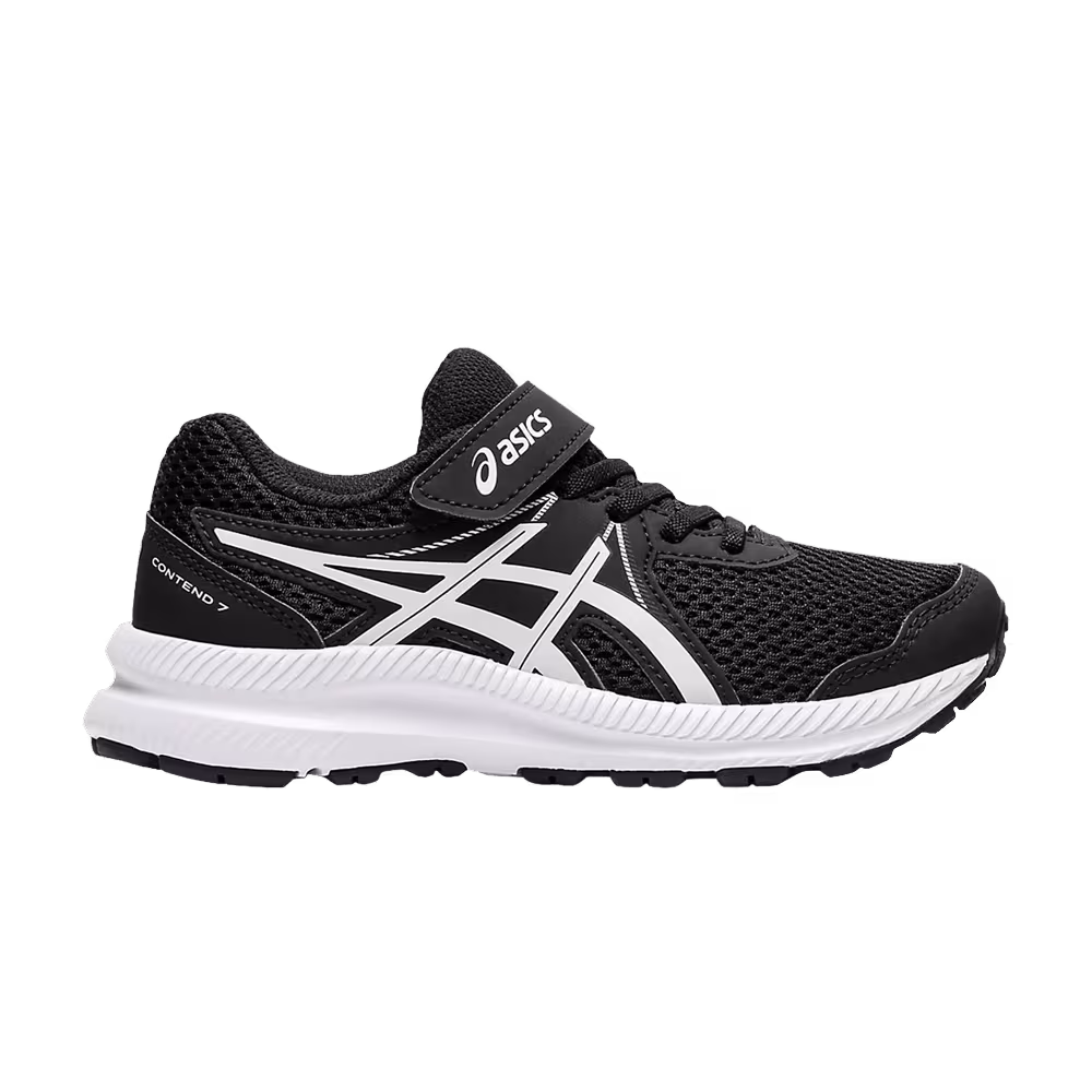 Asics Contend 7 PS Black White