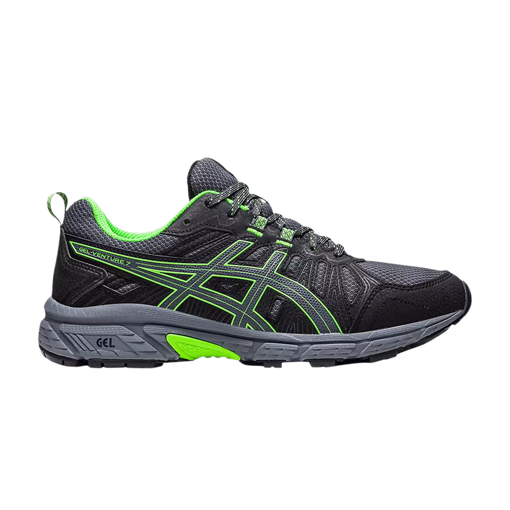 Asics Gel Venture 7 Graphite Grey Green Gecko