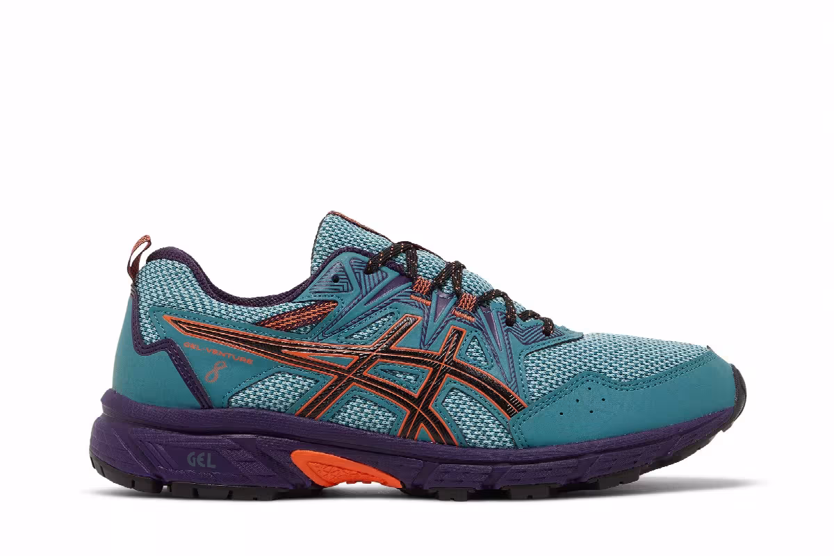 Asics Women's Gel Venture 8 Misty Pine Nova Orange, view 2