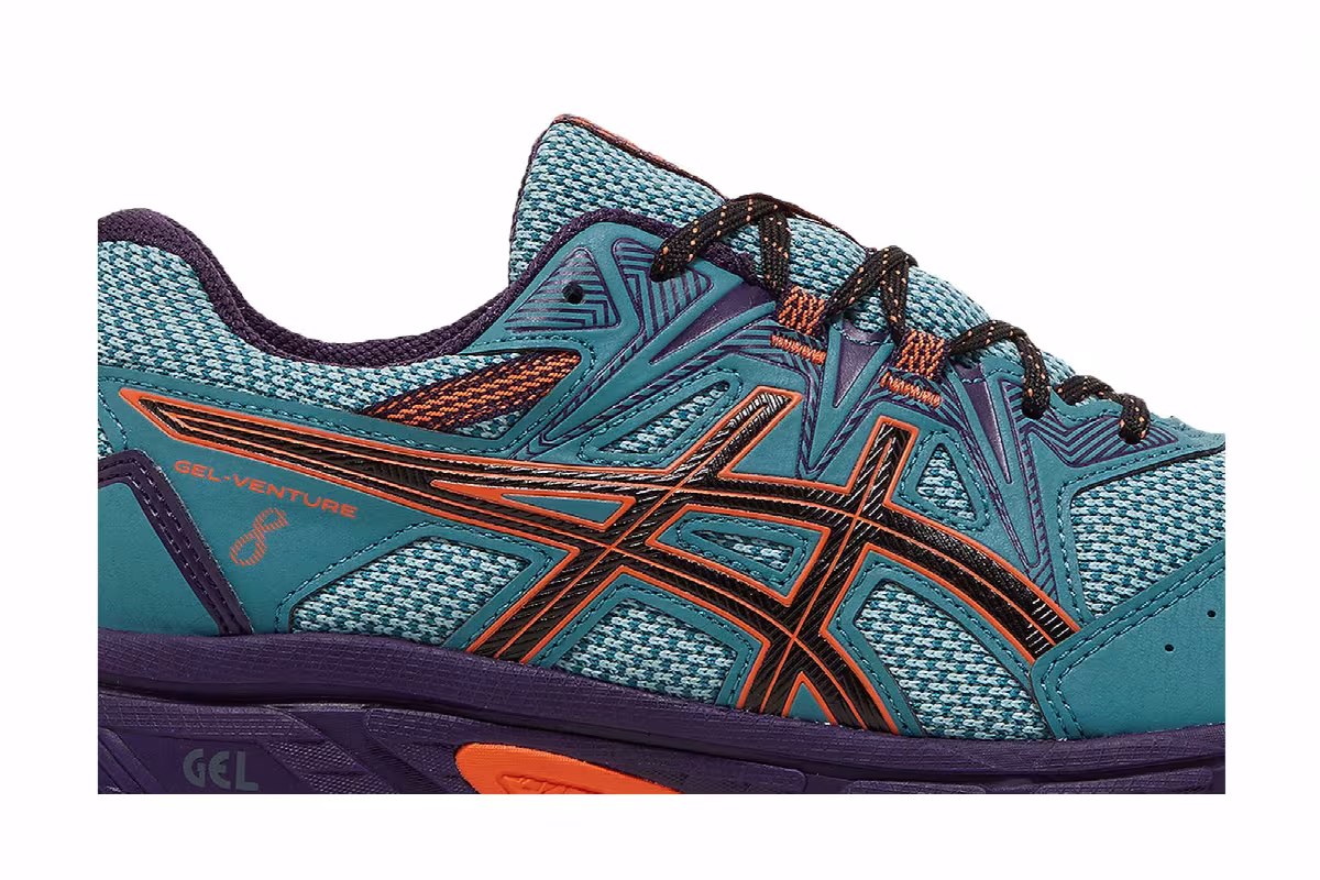Asics Women's Gel Venture 8 Misty Pine Nova Orange, view 3