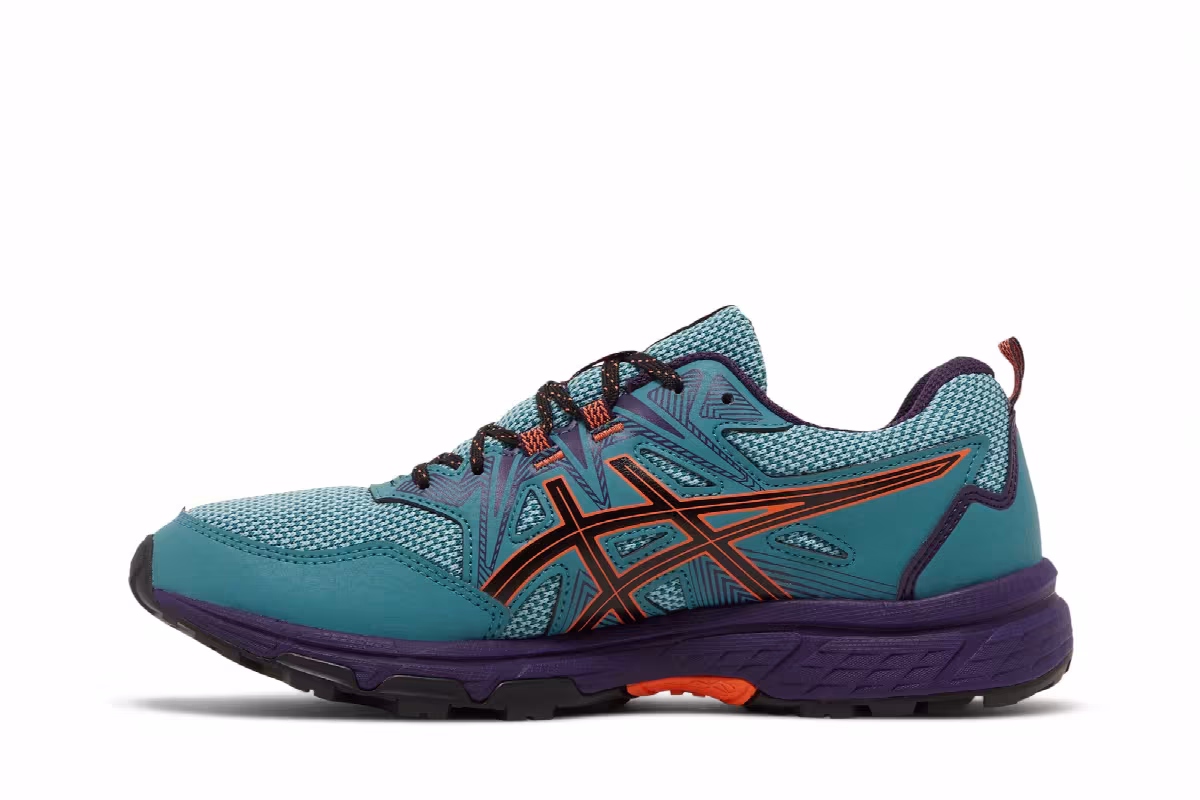 Asics Women's Gel Venture 8 Misty Pine Nova Orange, view 4