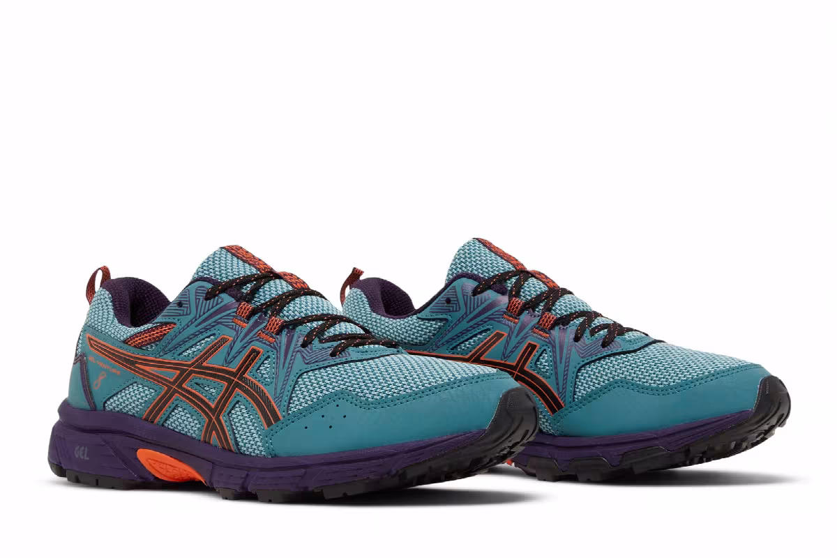 Asics Women's Gel Venture 8 Misty Pine Nova Orange, view 9