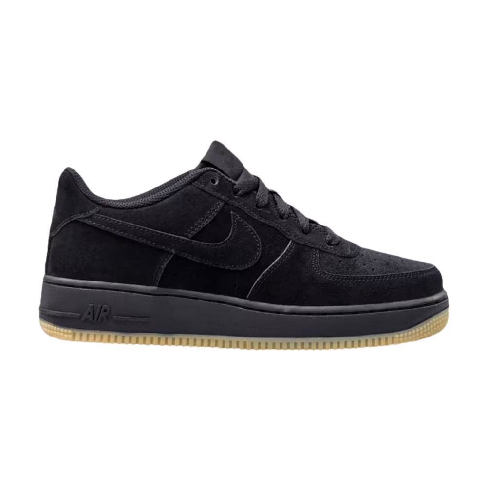 Nike Air Force 1 Premium GS Black Gum