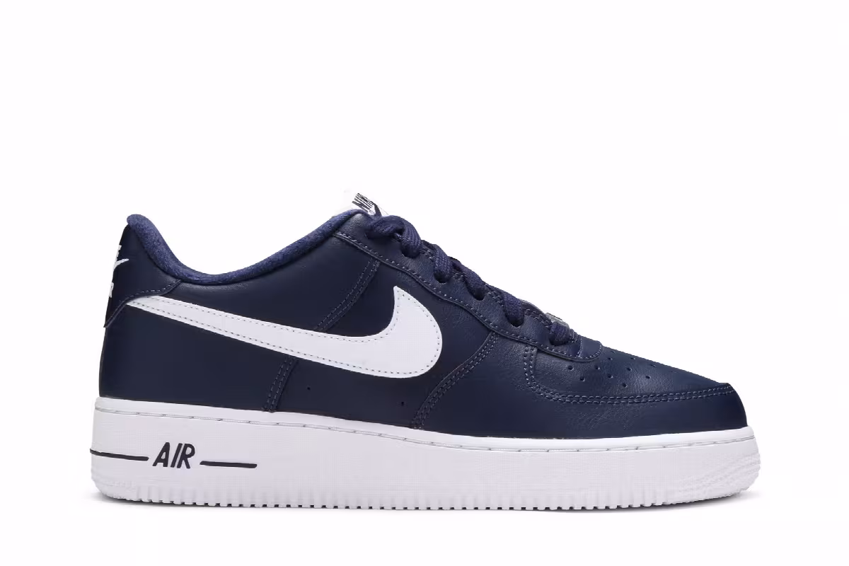 Nike Air Force 1 GS Midnight Navy, view 2