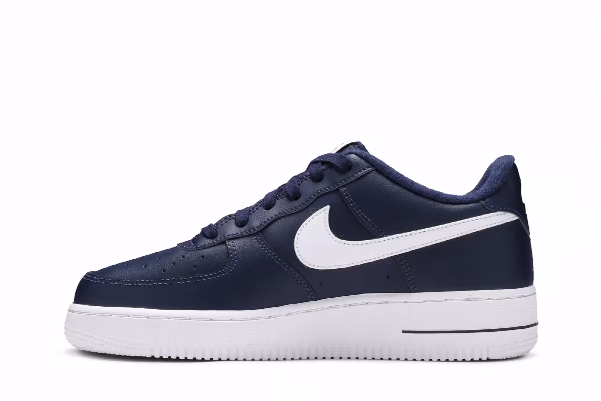 Nike Air Force 1 GS Midnight Navy, view 4