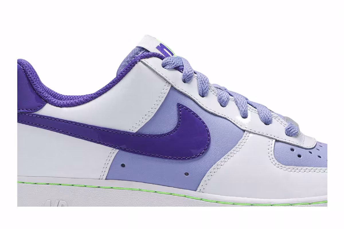 Nike Air Force 1 GS Pure Purple, view 3