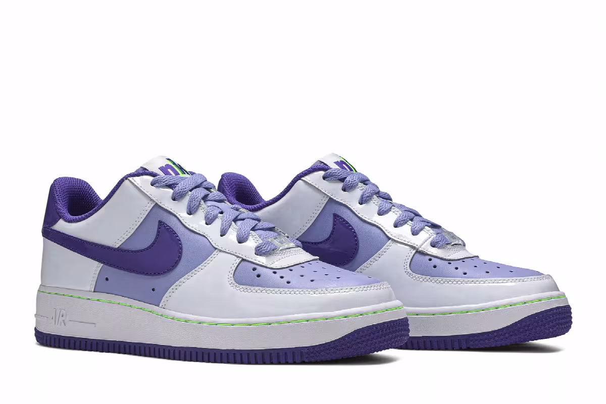 Nike Air Force 1 GS Pure Purple, view 9