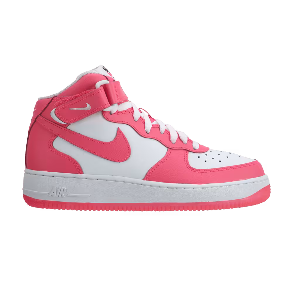 Nike Air Force 1 Mid GS White Hyper Pink