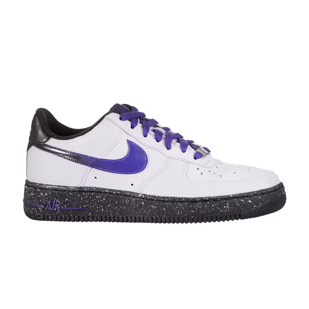 Nike Air Force 1 Low GS Wolf Grey Purple Speckled