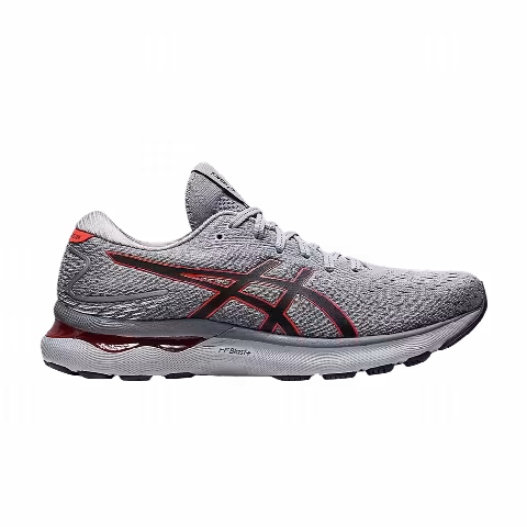 Asics Gel Nimbus 24 2E Wide 'Sheet Rock Cherry Tomato'