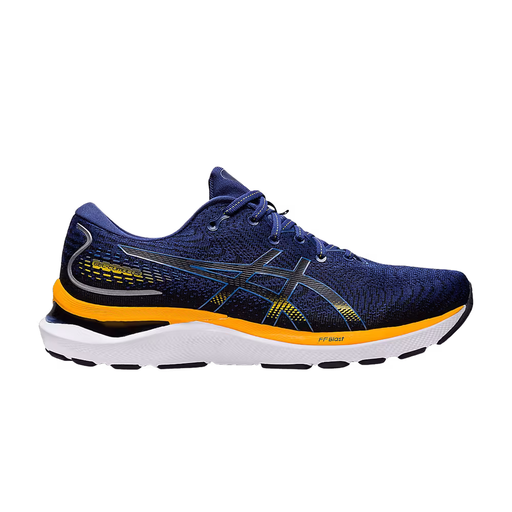 Asics Gel Cumulus 24 2E Wide Deep Ocean Amber