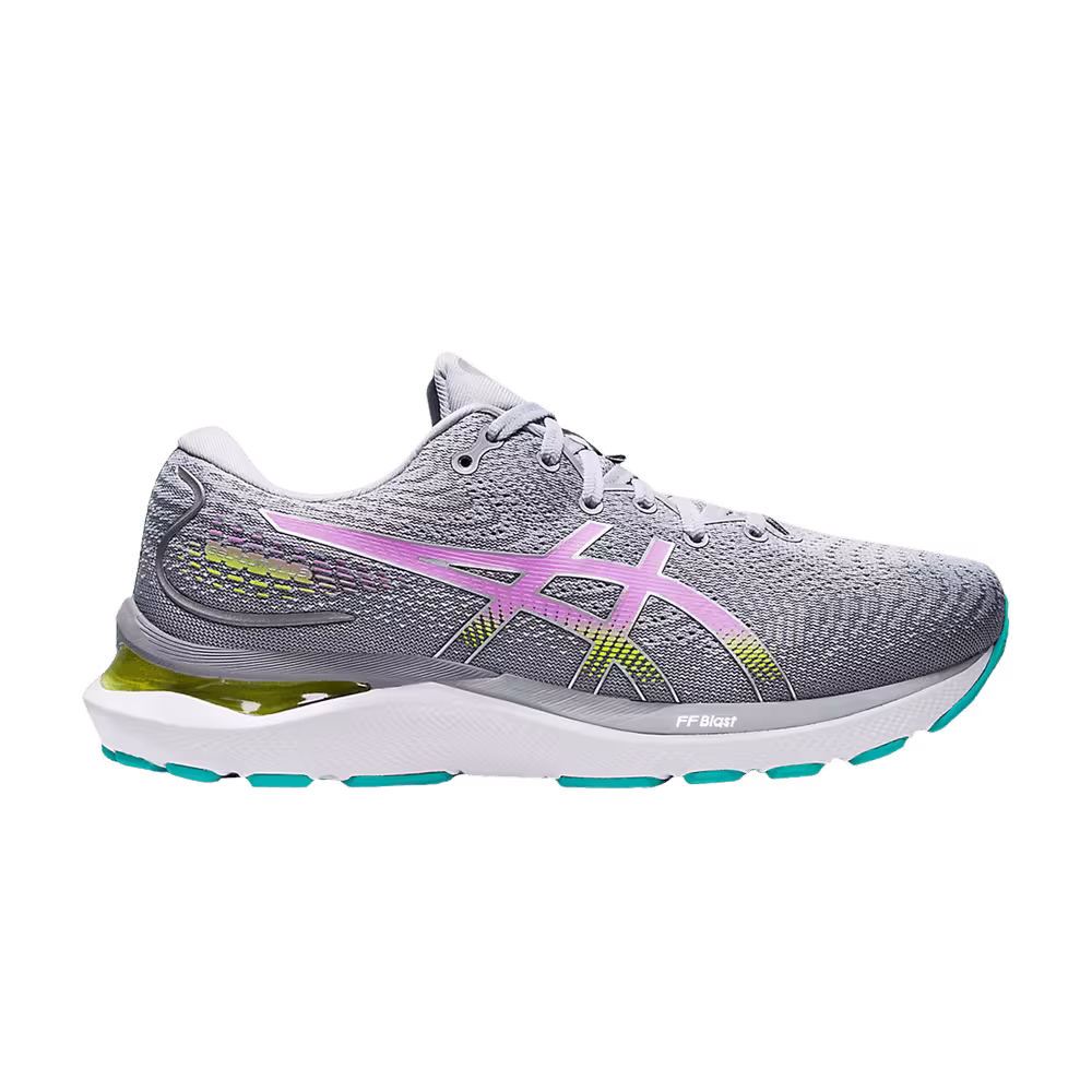 Asics Women's Gel Cumulus 24 Piedmont Grey Lavender Glow