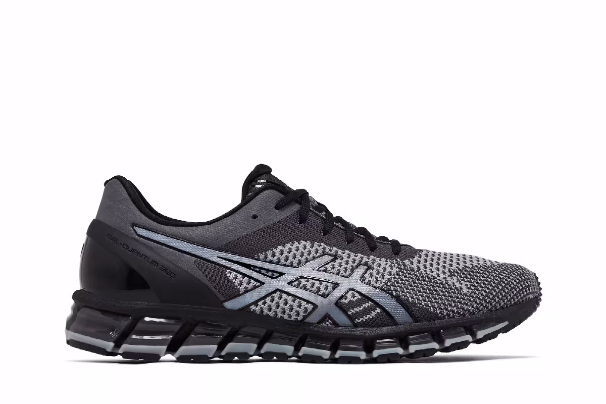 Asics Gel Quantum 360 Knit Mid Grey, view 2