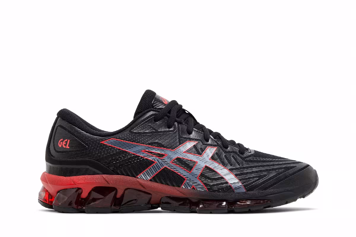 Asics Gel Quantum 360 7 Black Red Alert, view 2