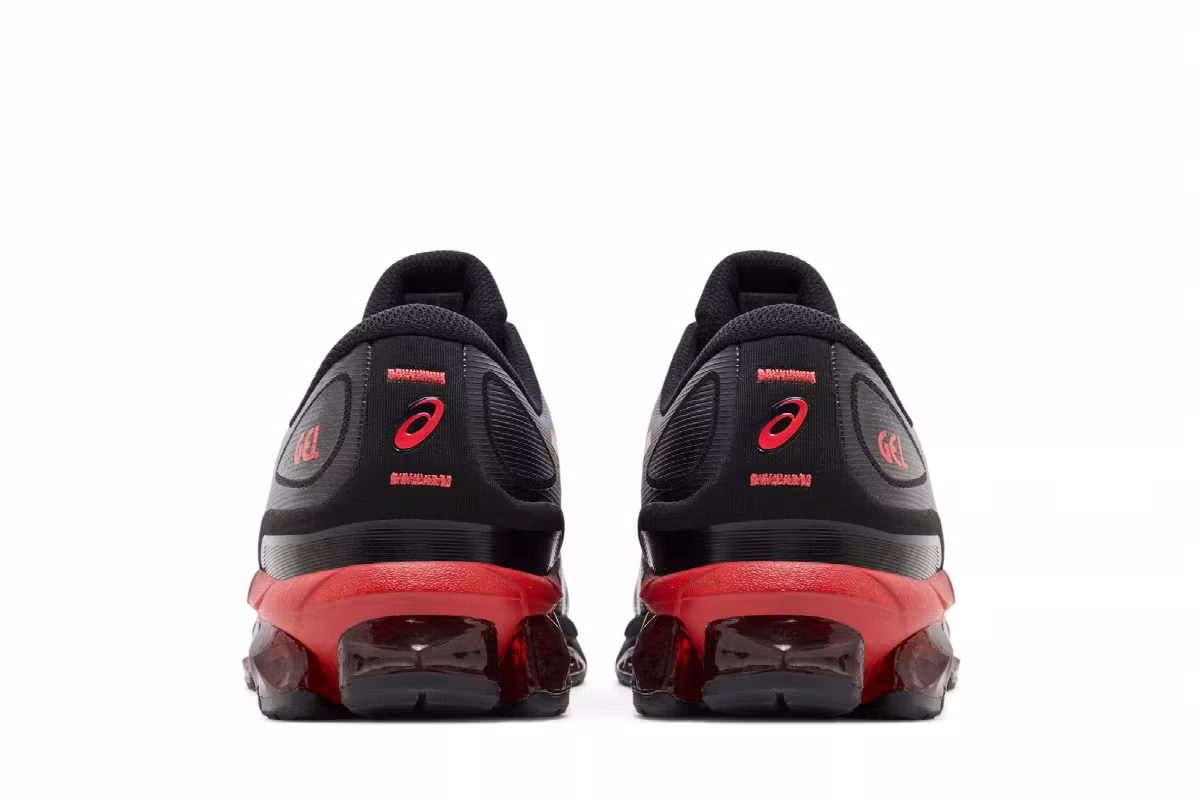 Asics Gel Quantum 360 7 Black Red Alert, view 7