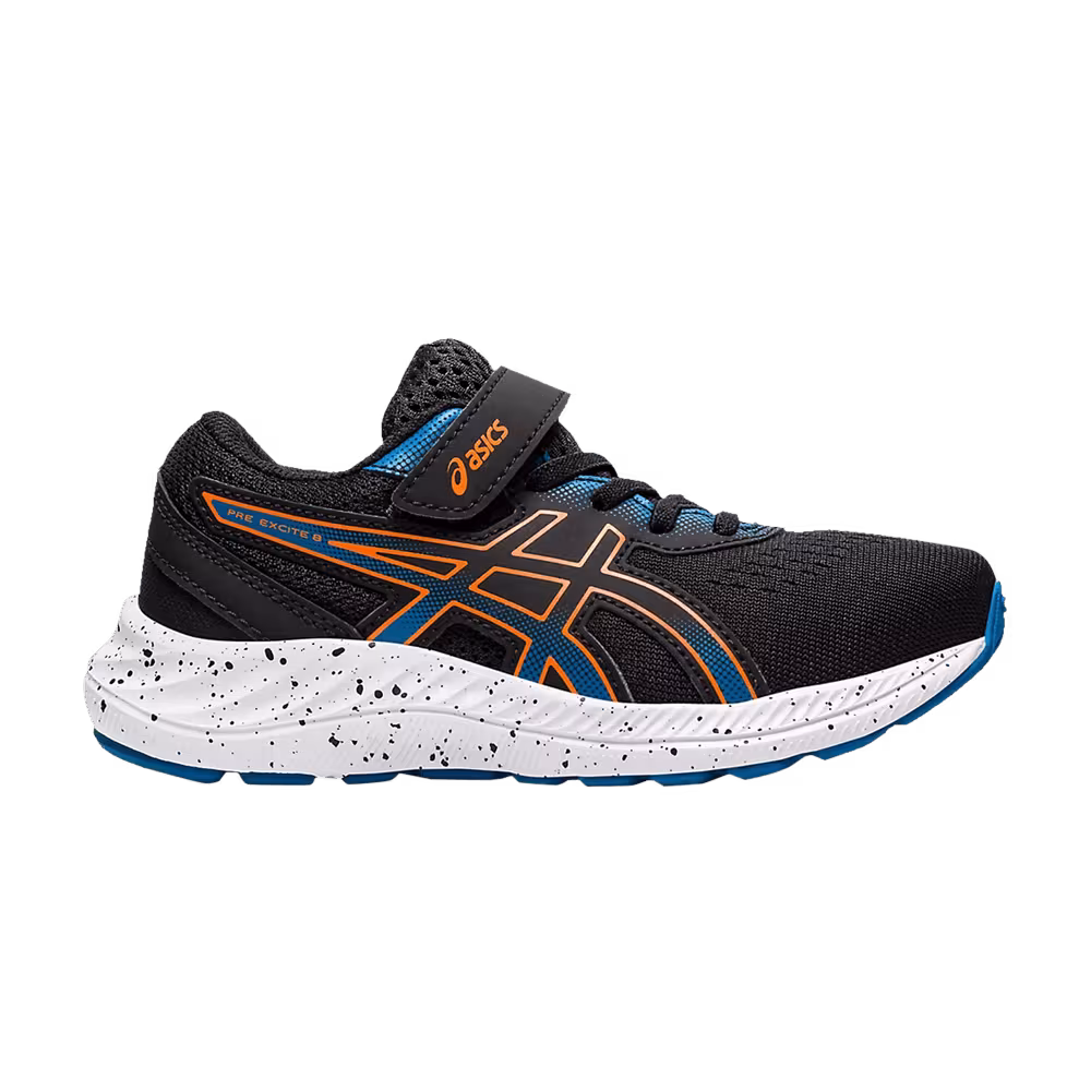 Asics Pre Excite 8 PS Black Marigold Orange