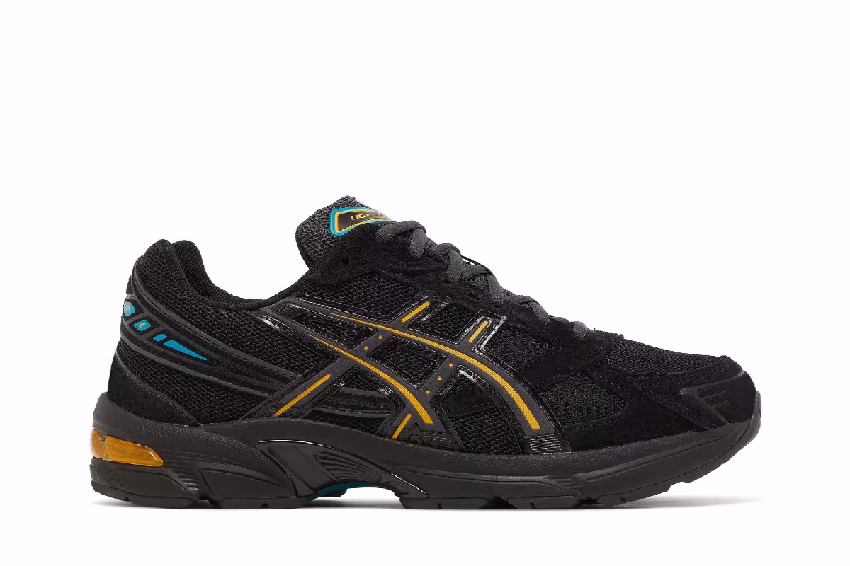 Asics Gel 1130 Black Graphite Grey, view 2