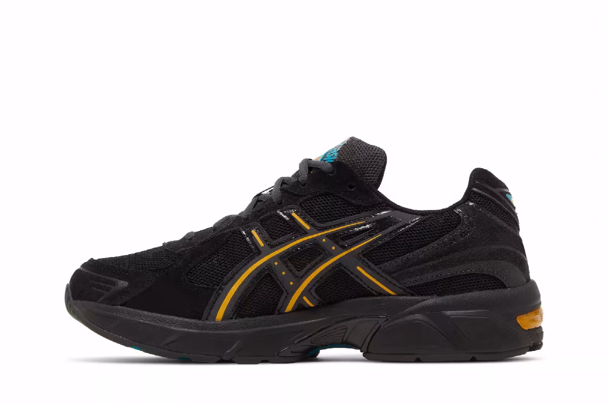 Asics Gel 1130 Black Graphite Grey, view 4