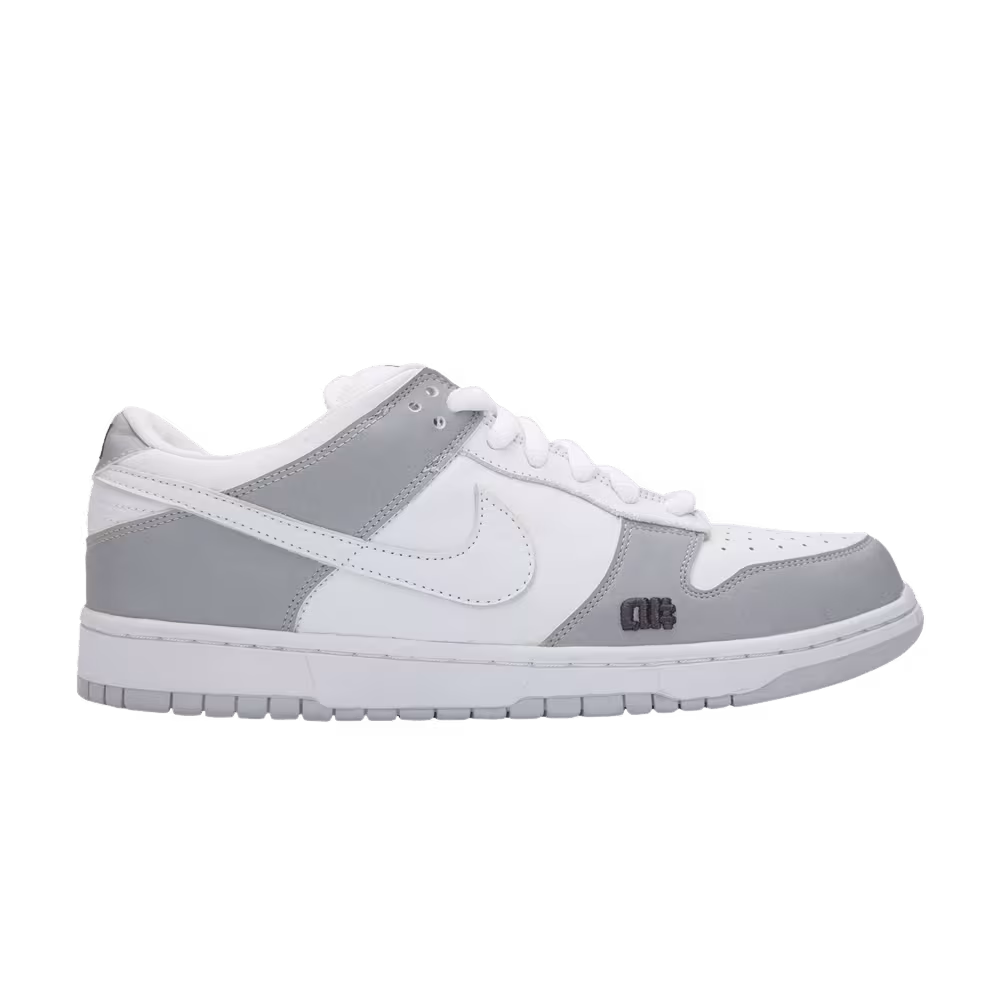 Nike Alphanumeric x Dunk Low Pro B White Dark Charcoal