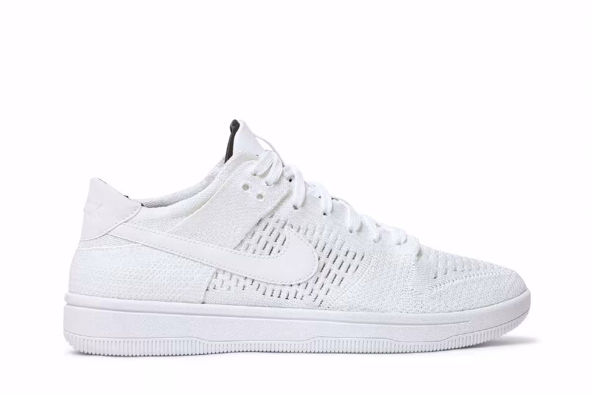 Nike Dunk Low Flyknit White, view 2